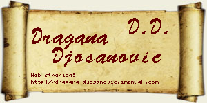 Dragana Đošanović vizit kartica